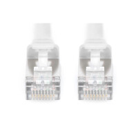 DK-1644-A-F-010 - CAT 6A U-FTP Patchkabel, Cu, PVC AWG 30/7,  1 m Grau