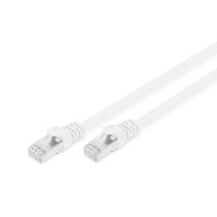DK-1644-A-F-010/WH - CAT 6A U-FTP Patchkabel, Cu, PVC AWG...
