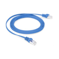 DK-1644-A-F-020/B - CAT 6A U-FTP Patchkabel, Cu, PVC AWG 30/7,  2 m Blau