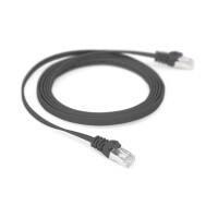 DK-1644-A-F-050/BL - CAT 6A U-FTP Patchkabel, Cu, PVC AWG 30/7,  5 m Schwarz