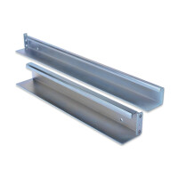 DIGITUS DN-19-GS-SRV - L-Form Gleitschienen, für 800-1000 mm tiefe Schr. tiefenverstellbar von 500-750 mm, Set mit 2 Stück