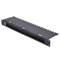 DIGITUS DN-19-ORG-3U-SW - 1HE Kabelmanagement Panel mit...