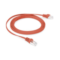 DK-1644-A-F-0025/R- CAT 6A U-FTP Patchkabel, Cu, PVC AWG 30/7,  0,25 m Rot
