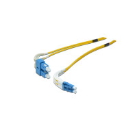 DIGITUS DK-2932-01 - LWL Patchkabel, Duplex, LC zu SC SM OS2 09/125 µ, 1 m