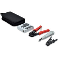 DIGITUS DN-94022 - Netzwerk Werkzeugset, LAN Tester,...