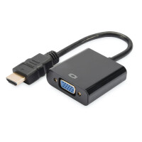 DIGITUS DA-70461 - HDMI auf VGA Konverter Adapter Typ A - VGA (D-Sub) connector, 3,5mm audio jack