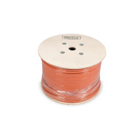 DIGITUS DK-1743-VH-10 - CAT 7 S-FTP Installationskabel, 1200 MHz Dca (EN 50575), AWG 23/1, 1000m, Simplex, Orange