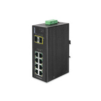 Indus. Switch, 8x10/100/1000T