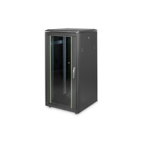 DIGITUS DN-19-22U-6/6-B-1 - 22HE Netzwerkschrank, Unique 1164x600x600 mm, Farbe Schwarz (RAL 9005)