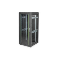 DIGITUS DN-19-26U-6/6-B-1 - 26HE Netzwerkschrank, Unique 1342x600x600 mm, Farbe Schwarz (RAL 9005)