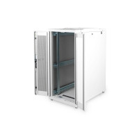 DIGITUS DN-19-SRV-26U-1 - 26HE Serverschrank, Unique, 1340x600x1000 mm perforierte Stahlt&uuml;ren, Farbe grau (RAL 7035)