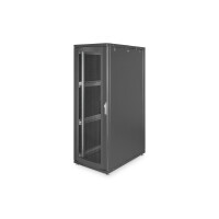 DIGITUS DN-19-SRV-36U-B-1 - 36HE Serverschrank, Unique, 1785x600x1000 mm perforierte Stahlt&uuml;ren, Farbe schwarz (RAL 9005)