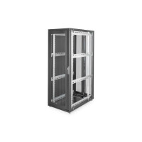 DIGITUS DN-19-SRV-36U-B-1 - 36HE Serverschrank, Unique, 1785x600x1000 mm perforierte Stahltüren, Farbe schwarz (RAL 9005)