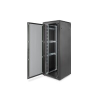 DIGITUS DN-19-42U-8/8-B-1 - 42HE Netzwerkschrank, Unique 2053x800x800 mm, Farbe Schwarz (RAL 9005)