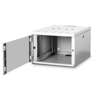 DIGITUS DN-19-07U-6/6 - 7HE Wandgehäuse, Unique 420x600x600 mm, Farbe Grau (RAL 7035)