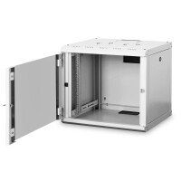 DIGITUS DN-19-09U - 9HE Wandgehäuse, Unique 509x600x450 mm, Farbe Grau (RAL 7035)
