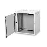 DIGITUS DN-19-12U - 12HE Wandgehäuse, Unique 643x600x450 mm, Farbe Grau (RAL 7035)