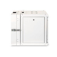DIGITUS DN-19-09U-3 - 9HE Wandgehäuse, Unique , 509x600x600mm zweiteilig, schwenkbar, Grau ( RAL 7035)