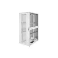 DIGITUS DN-19-SRV-42U-8/12 - 42HE Serverschrank, Unique, 2050x800x1200 mm perforierte Stahltüren, Farbe grau (RAL 7035)