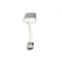 DIGITUS DA-70836 - USB Type-C 4K HDMI Adapter, 20cm Kabellänge Aluminium Gehäuse, Chipset: AG9310