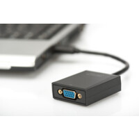 DIGITUS DA-70840 - USB 3.0 auf VGA Adapter, 1080p Eingang USB, Ausgang VGA