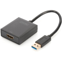 DIGITUS DA-70841 - USB 3.0 auf HDMI Adapter, 1080p...