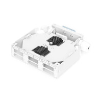 DIGITUS DN-96890 - Hutschienenadapter für 6x SC/DX Kupplungen, Farbe Grau