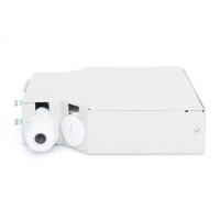 DIGITUS DN-96891 - Hutschienen Spleißbox für 8 LC/DX Kupplungen grau grau