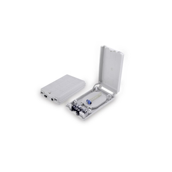 DIGITUS DN-968915 - LWL Distributionsbox, Außeneinsatz, 8x SC SX/LC DX 53x148x243 mm