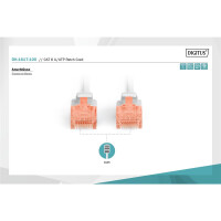 DIGITUS DK-1617-100 - CAT 6 U-UTP Patchkabel, Cu, LSZH AWG 26/7, Länge 10 m, Farbe grau