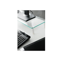 DIGITUS DA-90358 - Glas Monitorerhöhung 560x210x80mm, max bel. bis zu 20kg