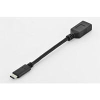 DIGITUS AK-300315-001-S - USB Typ-C Adapterkabel, OTG,...