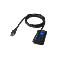 DIGITUS DA-70326 - USB 3.0 zu SATA3 Adapter Kabel 1.2M mit Stromversorgung