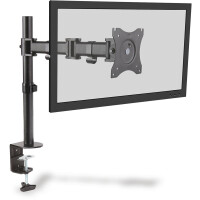DIGITUS DA-90361 - Single Monitor Tisch Klemmhalterung, 15-27", black max Gew. 8Kg,VESA max 100x100