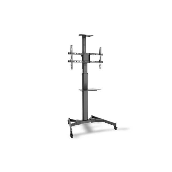 DIGITUS DA-90370 - TV-Wagen für Bildschirme bis zu 178 cm fahrbar, VESA max. 600x400