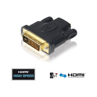 Adapter HDMI A BU<> DVI D ST