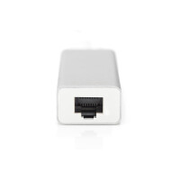 DIGITUS DA-70255 - 3 Port USB 3.0 Type-C Hub mit Gigabit Ethernet 3xUSB A/F,1xUSB A/M,1xRJ45 LAN, Win/Mac OS