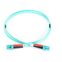 DIGITUS DK-2533-20/3 - LWL Patchkabel, Duplex, LC zu LC MM OM3 50/125 µ, 20 m