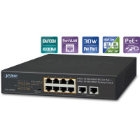 PoE Switch  8x10/100/1000 19&quot;