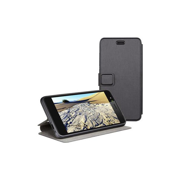 Gigaset Smartphone Book Case - Schutzhülle - anti-scratch - Handy Schutz - Full Body Beidseitiger 360°Schutz - Rundum-Schutz Zubehör - für GS170 - Black