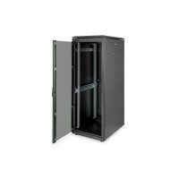 DIGITUS DN-19-32U-6/8-B-1 - 32HE Netzwerkschrank, Unique 1609x600x800 mm, Farbe Schwarz (RAL 9005)