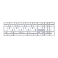 Apple Magic Keyboard with Numeric Keypad - Tastatur - QWERTZ - Silber, Wei&szlig;