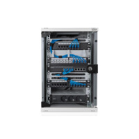 DIGITUS DN-10-09U - 254 mm (10") 9HE Wandgehäuse 464x312x300 mm, Farbe Grau (RAL 7035)