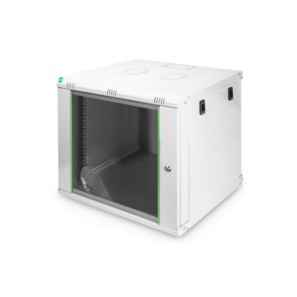 DIGITUS DN-19-09U-EC - 9HE Wandgehäuse, Dynamic Basic 474x600x450 mm, Farbe Grau (RAL 7035)