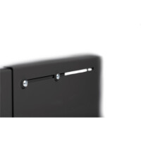 DIGITUS DN-19-PB-8U-SW - 8HE Wandmontage Patch-Halter,372x505x250 mm tiefenverstellbar, stapelbar, schwarz (RAL 9005)