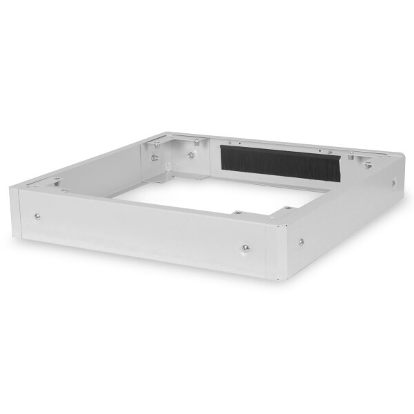 DIGITUS DN-19-PLINTH-6/6-1 - Sockel für Unique Netzwerkschränke & Dynamic Basic 100x600x600 mm, Farbe Grau (RAL 7035)