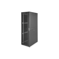 DIGITUS DN-19-SRV-42U-B-1 - 42HE Serverschrank, Unique, 2050x600x1000 mm perforierte Stahlt&uuml;ren, Farbe schwarz (RAL 9005)