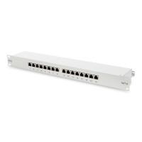 DIGITUS DN-91616S - CAT 6, Klasse E Patch Panel,...