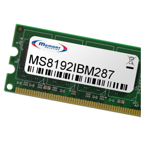 Memorysolution 8GB IBM/Lenovo ThinkPad W520 (2 Slot) (4270-, 4276-, 4282-, 4284-xxx)