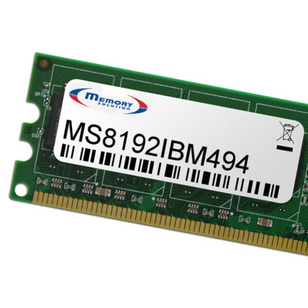 Memorysolution 8GB IBM/Lenovo eServer pSeries p6 Model 520 (8203-E4A) (Kit of 2)